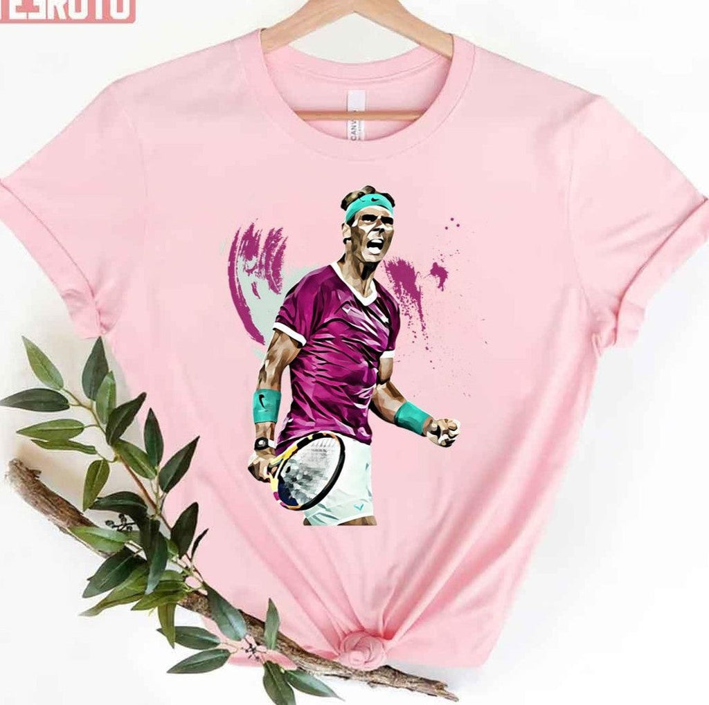 Tennis Player Nadal The King Of Grand Slam Rafa Nadal Unisex T-Shirt