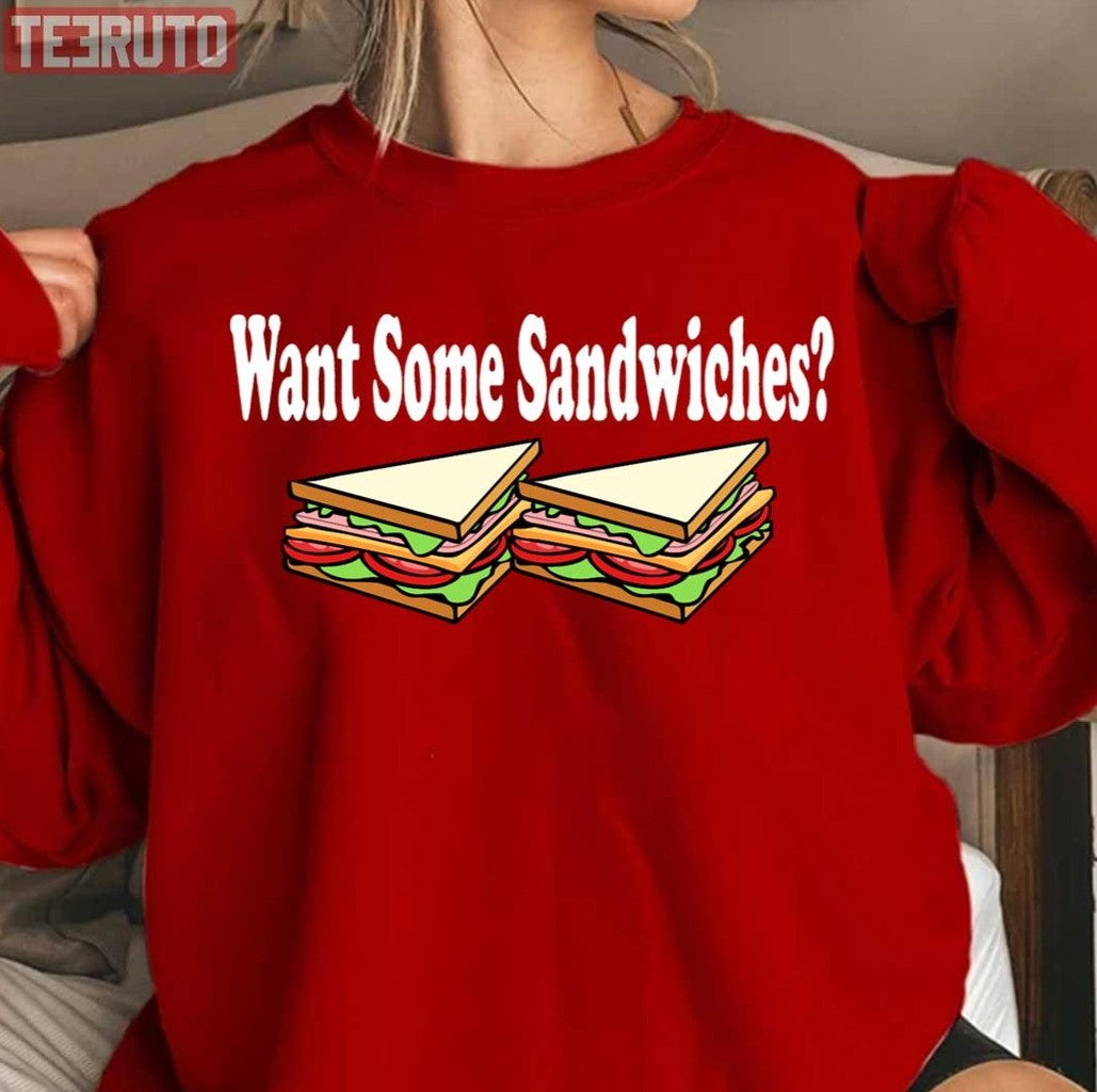 Bad Santa Want Some Sandwiches Unisex T-Shirt