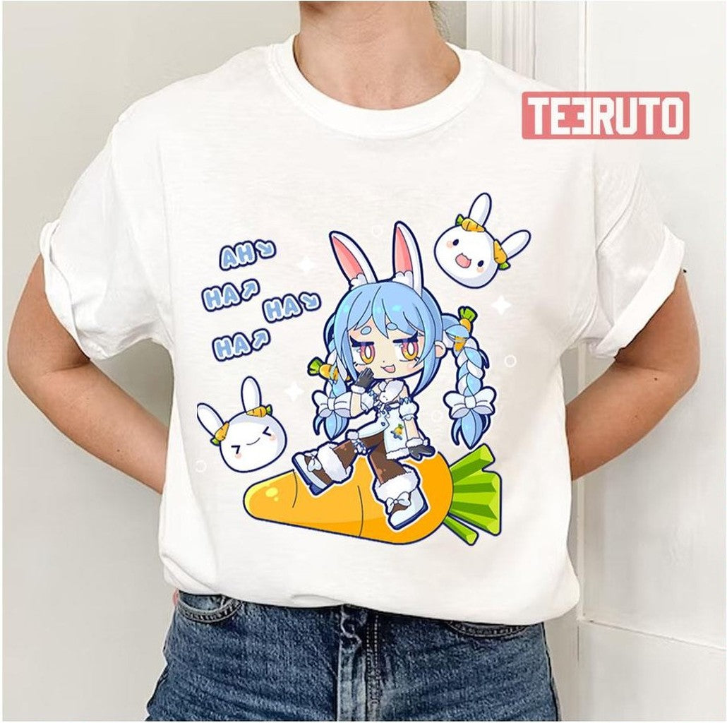 Pekora Hololive And The Big Carrot Unisex T-Shirt