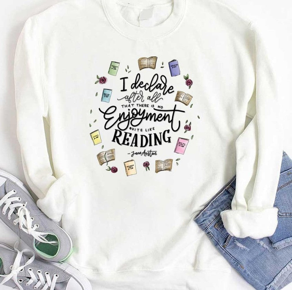 No Enjoyment Like Reading Unisex T-Shirt