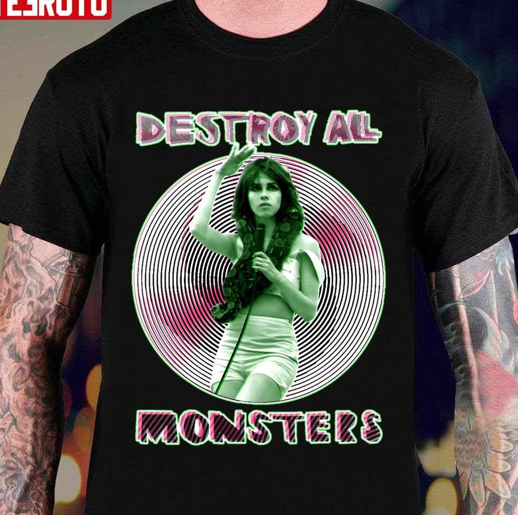 Singer Art Destroy All Monsters Unisex T-Shirt