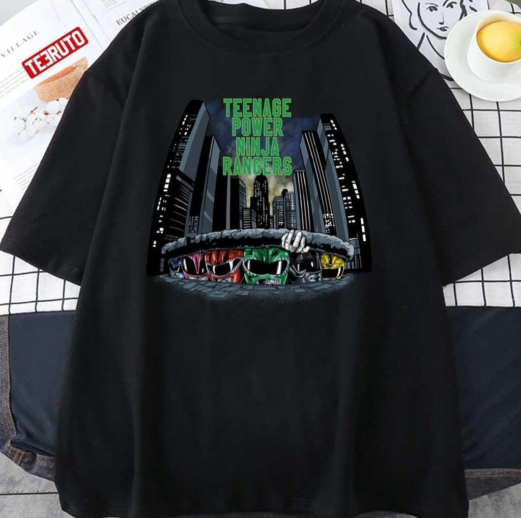 Teenage Power Ninja Rangers Unisex T-Shirt