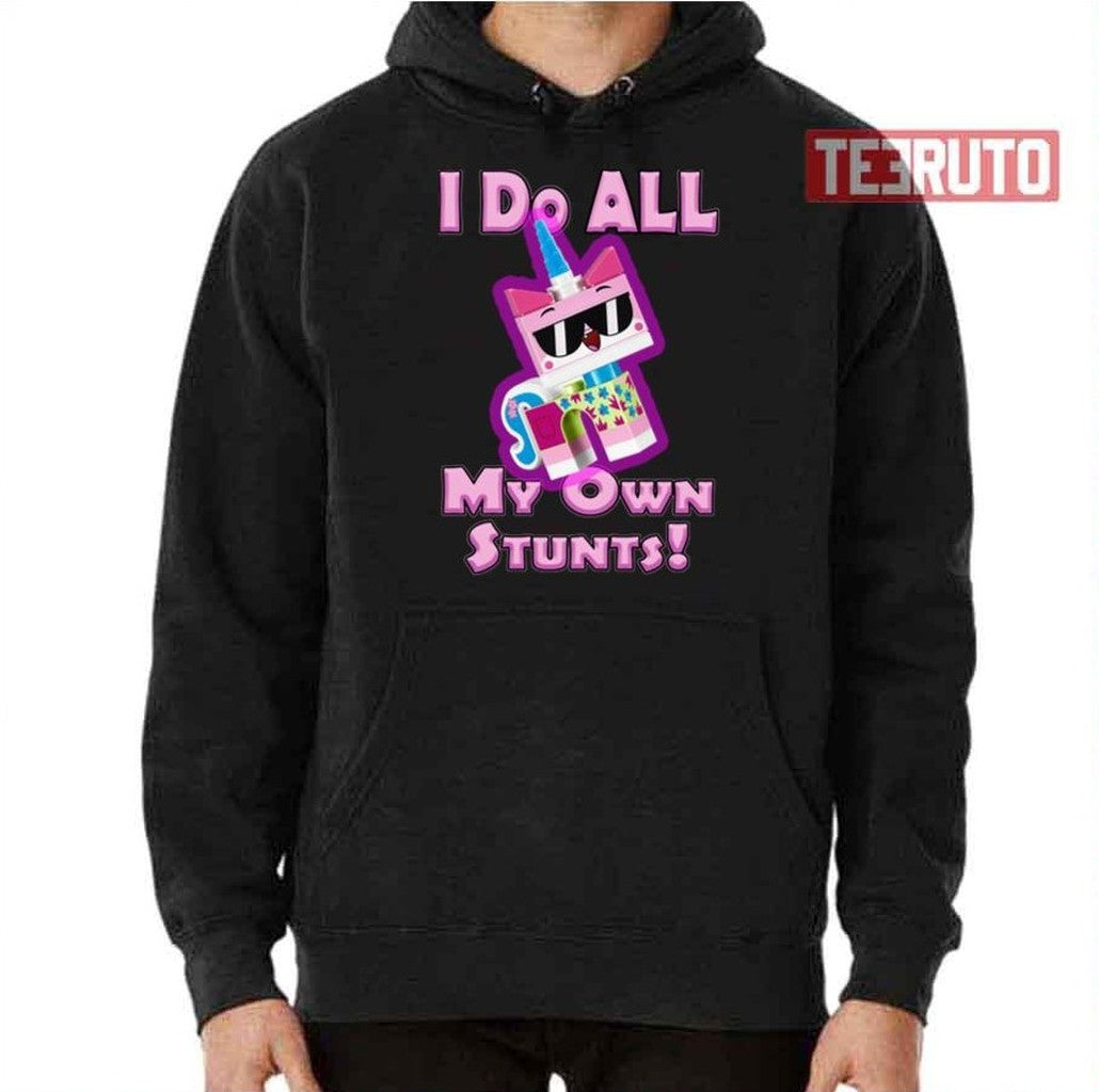 Stunts My Own Stunts Unikitty Unisex T-Shirt
