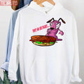 Not So Hungry Courage The Cowardly Dog And Burger Unisex Hoodie