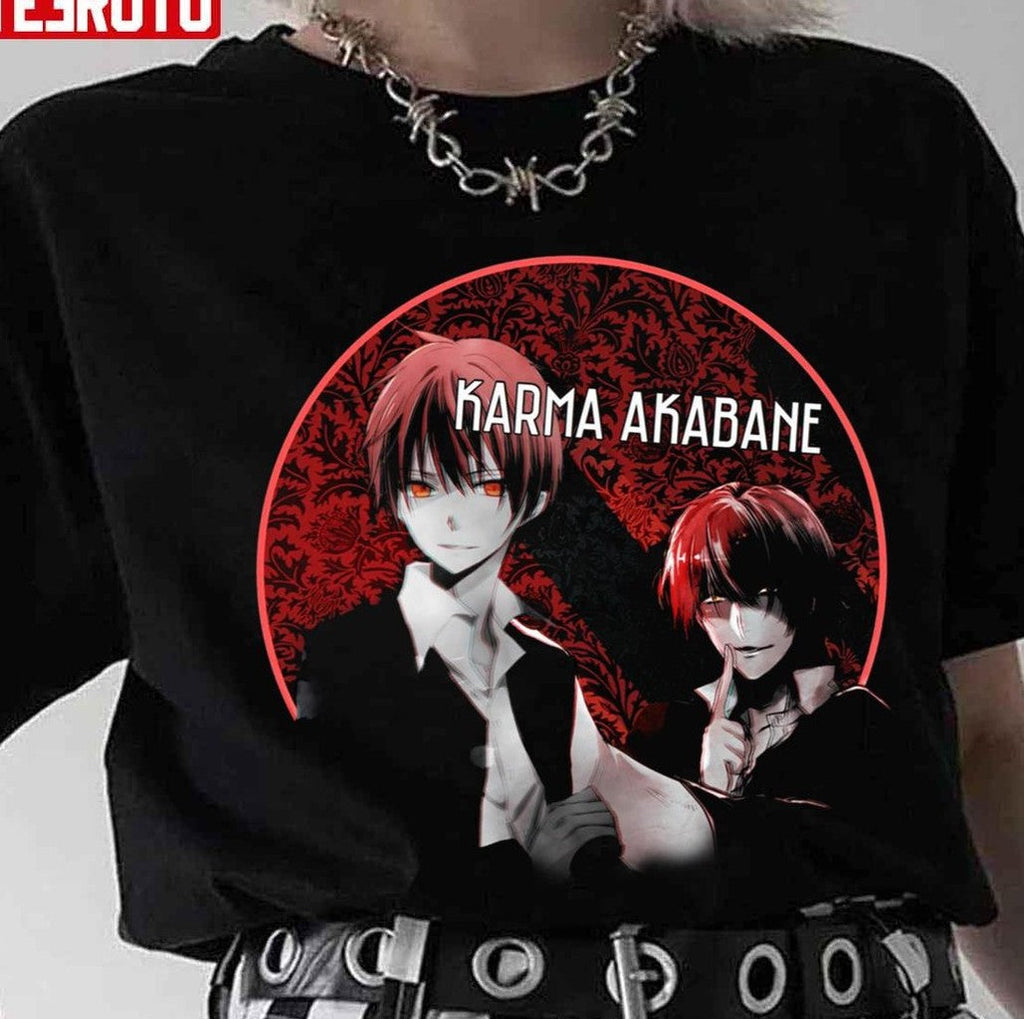Round Design Assassination Classroom Karma Akabane Copy Copy Unisex T-Shirt