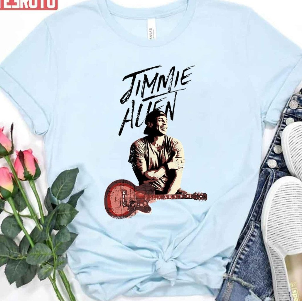 Music Jimmie Allen 2022 Art Country Music Unisex T-Shirt
