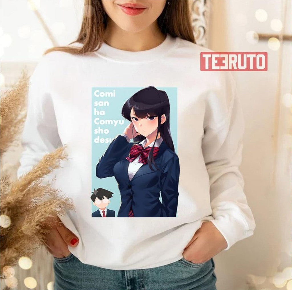 Anime Komi Can't Communicate Komi And Tadano Unisex Sweatshirt