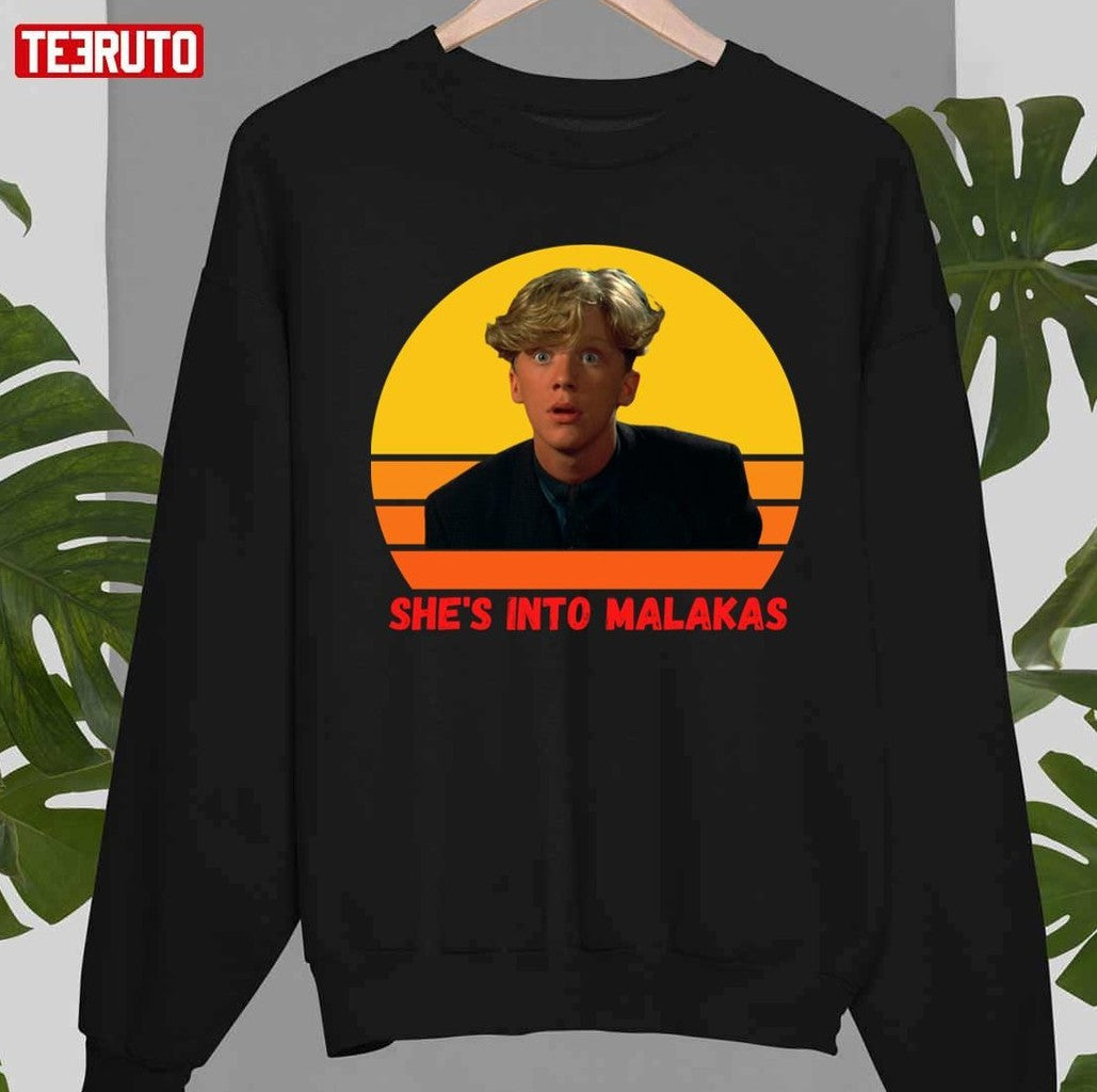 She's Into Malakas Sunset Weird Science Unisex T-shirt