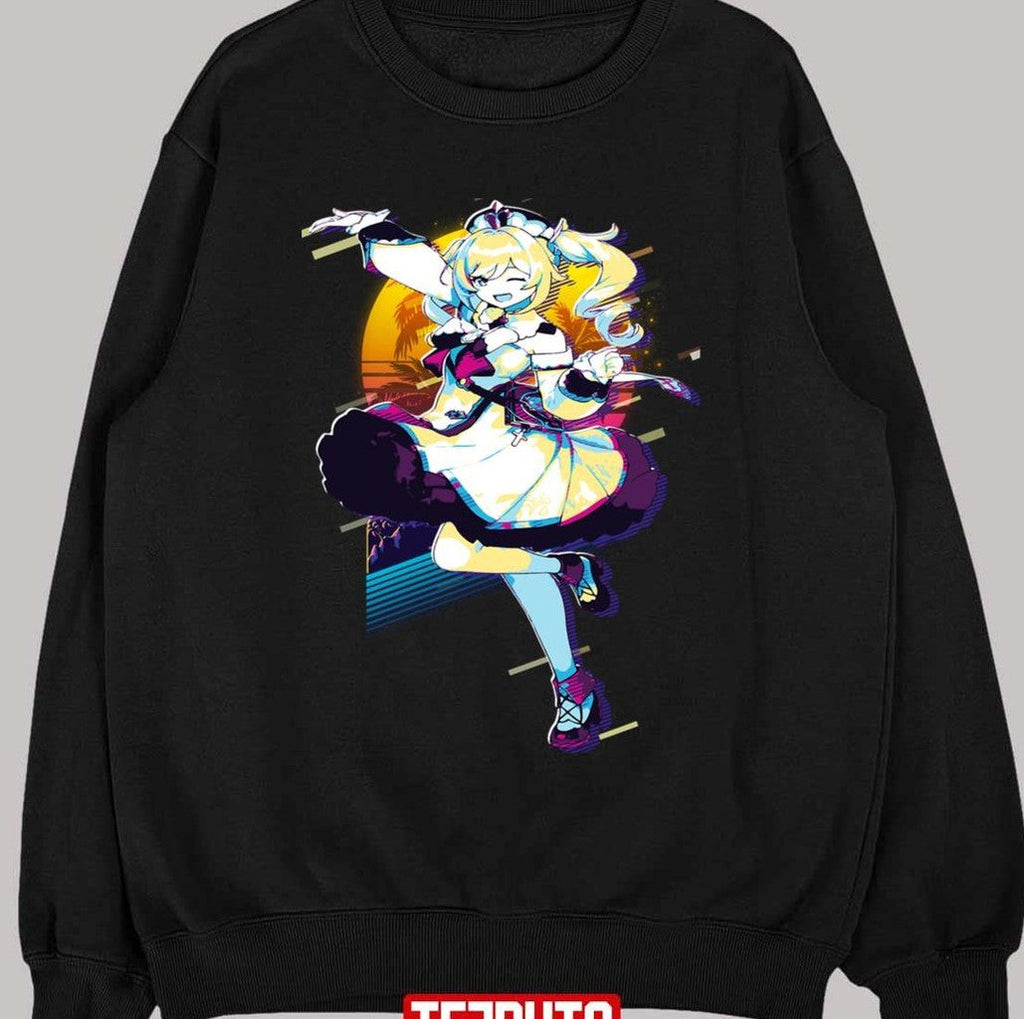 Barbara Genshin Impact 80s Retro Unisex T-shirt
