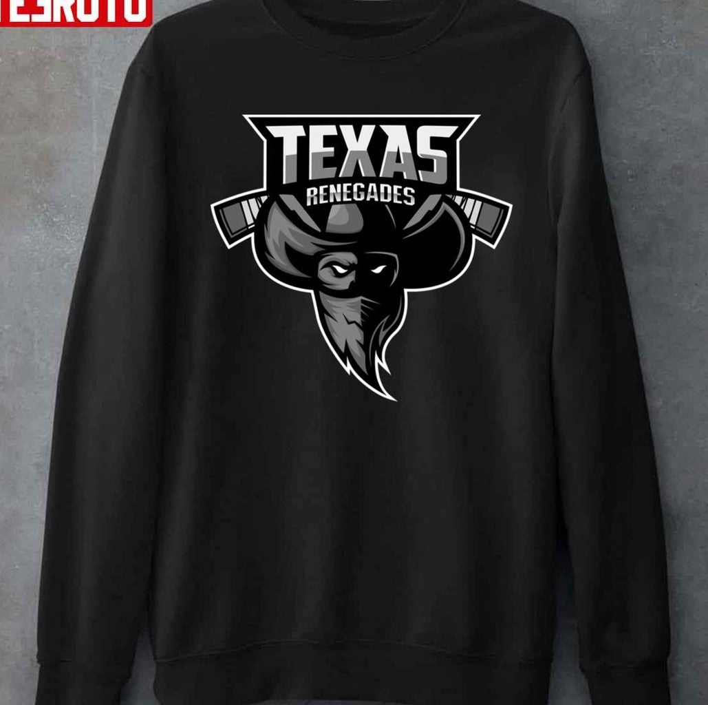 Texas Renegades Simulation Hockey League Unisex T-Shirt