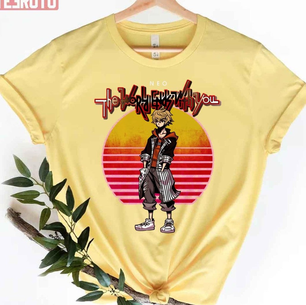 Rindo Sunset Design Neo The World Ends With You Unisex T-Shirt