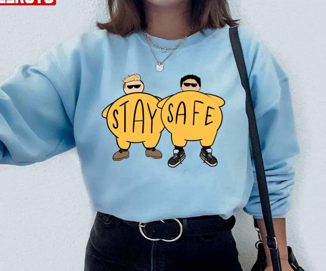 Stay Safe Tiny Meat Gang Unisex Sweatshirt