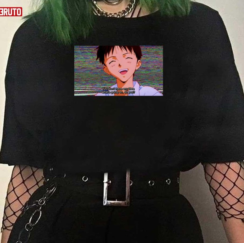 Shinji Ikari Retro Style Unisex T-Shirt