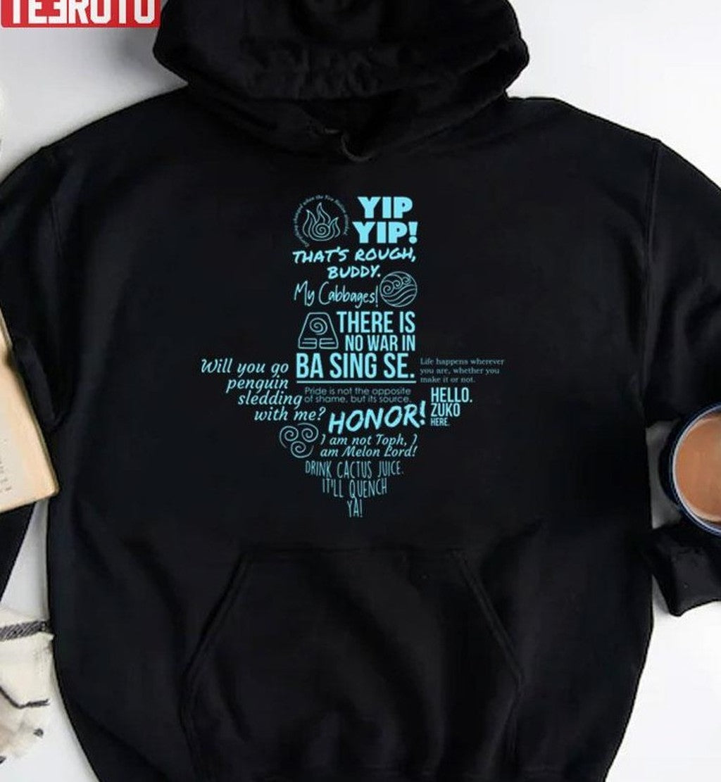 Avatar Quotes Avatar The Last Airbender Unisex Sweatshirt