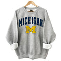 39. Michigan Wolverines NCAA Vintage Football Shirts, University Sports Apparel, Unisex Classic Team Gift for Fans