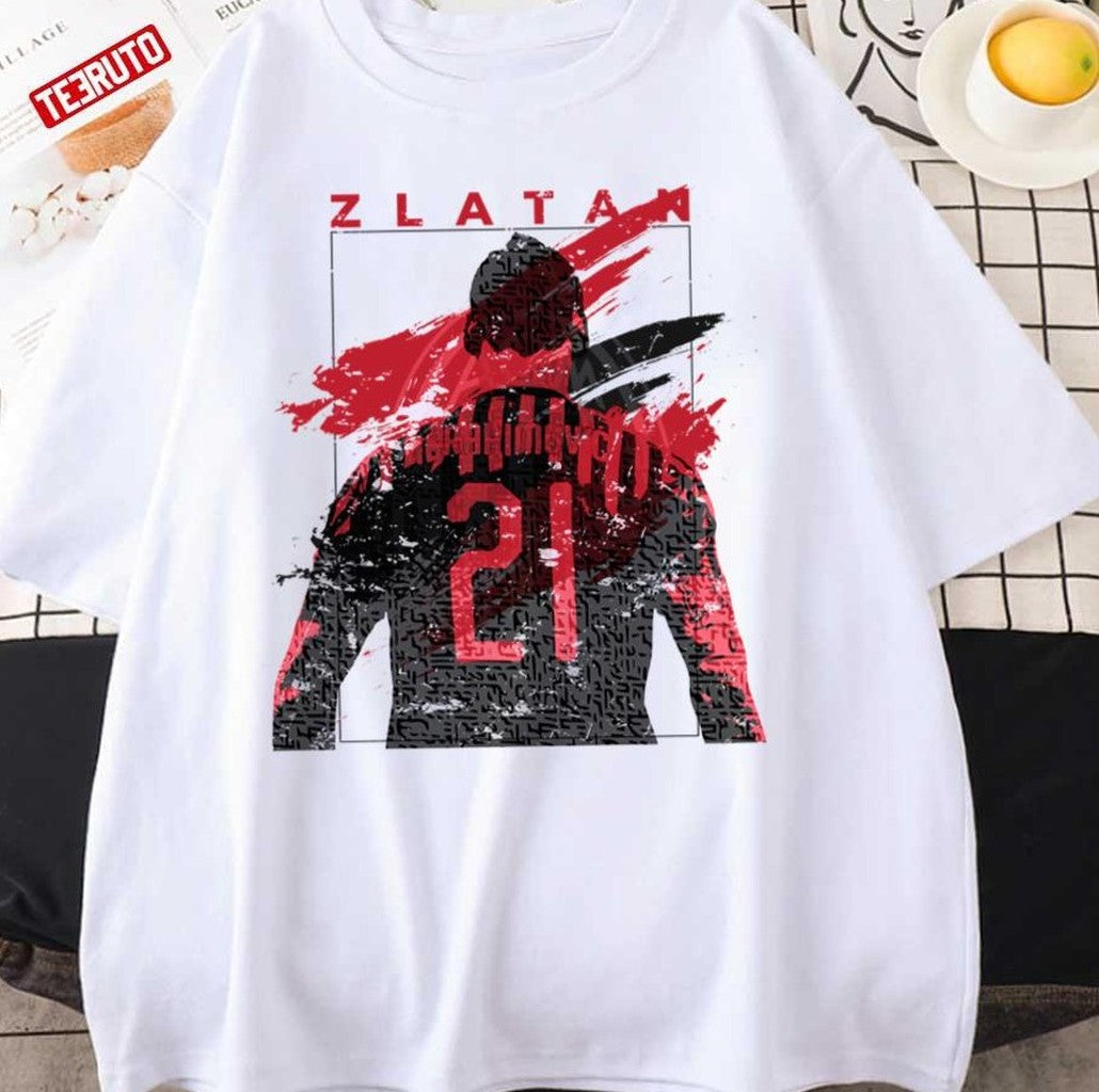 Number 21 Zlatan Ibrahimovic Soccer The Milano God Unisex Sweatshirt