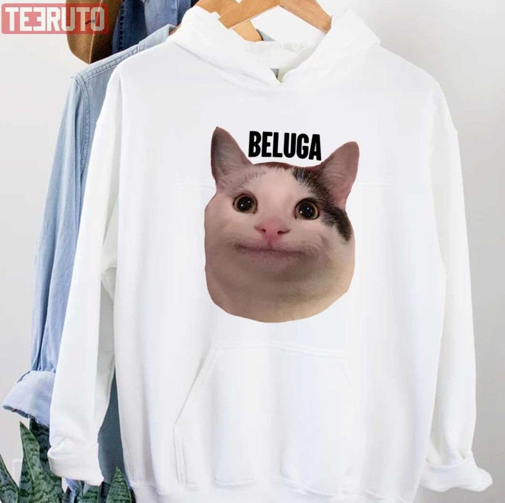 Beluga Cat Discord Pfp Unisex T-Shirt