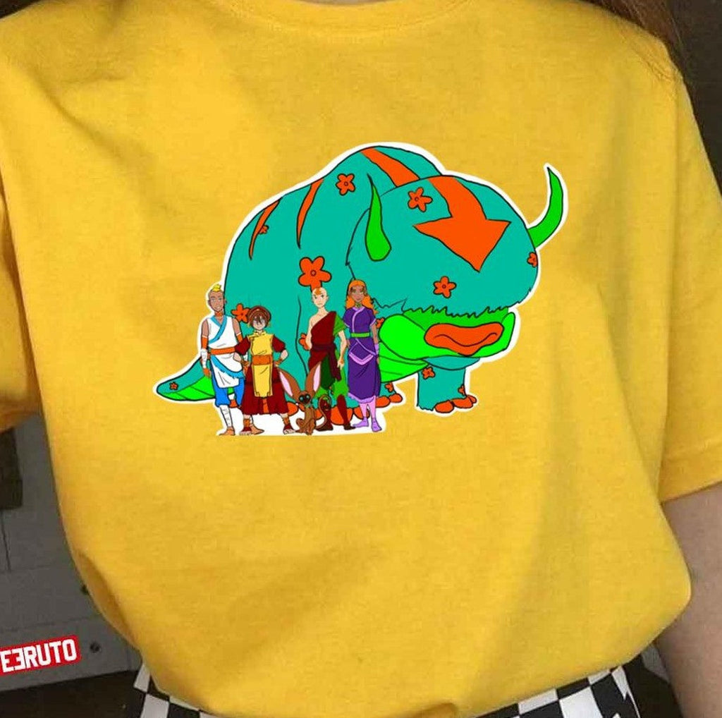 Avatar The Last Airbender Scooby Doo Gang Unisex T-Shirt