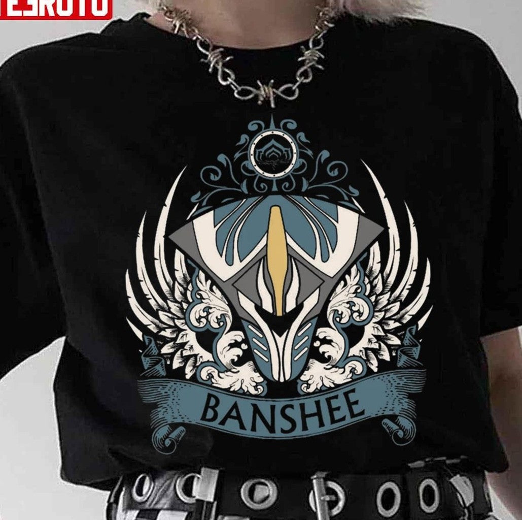 Banshee Circle Logo Warframe Unisex T-Shirt
