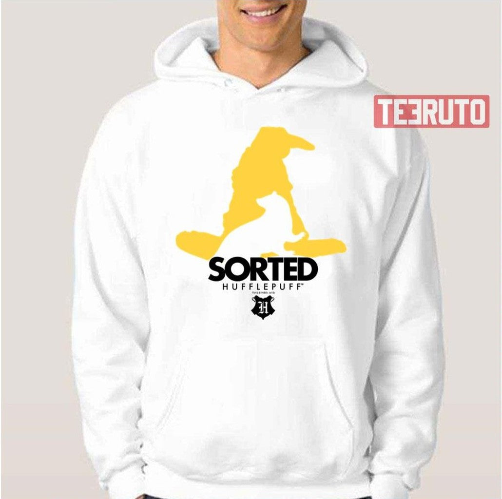 Sorted Into Hufflepuff House Hp Potter Unisex T-Shirt