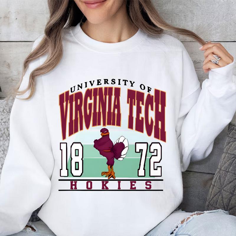 Live Retro NCAA All University Football Sweatshirt, Vintage All Team NCAA Football Sweatshirt, Sport Crewneck Shirt for Women, Ash Color Fall Sweaters