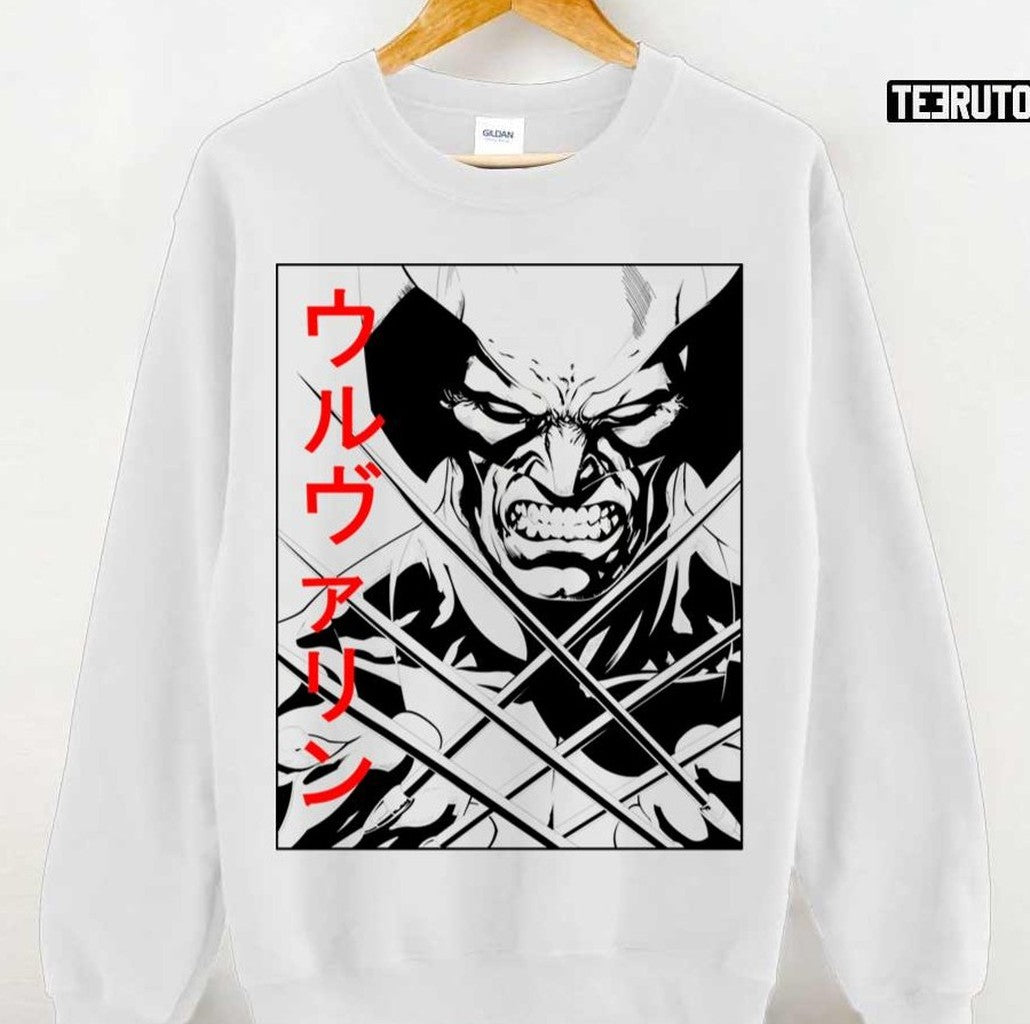 Ronin Wolverine Japanese Unisex T-shirt