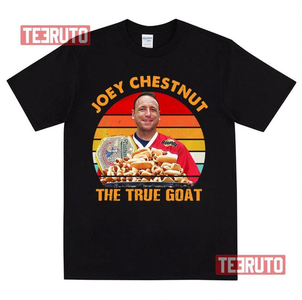 Band Joey Chestnut The True Goat Graphic For Fans Unisex Sweatshirt