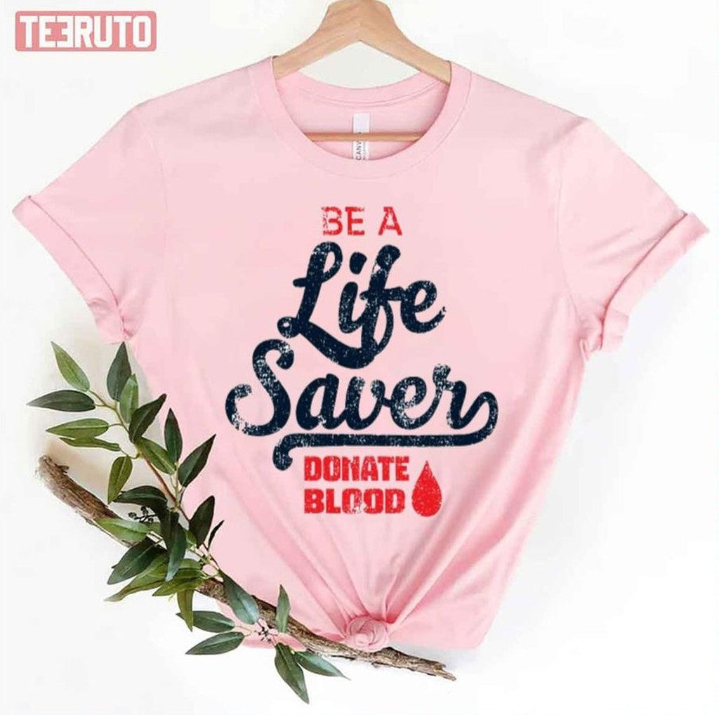 Be Cool Give Blood Donate Unisex T-Shirt