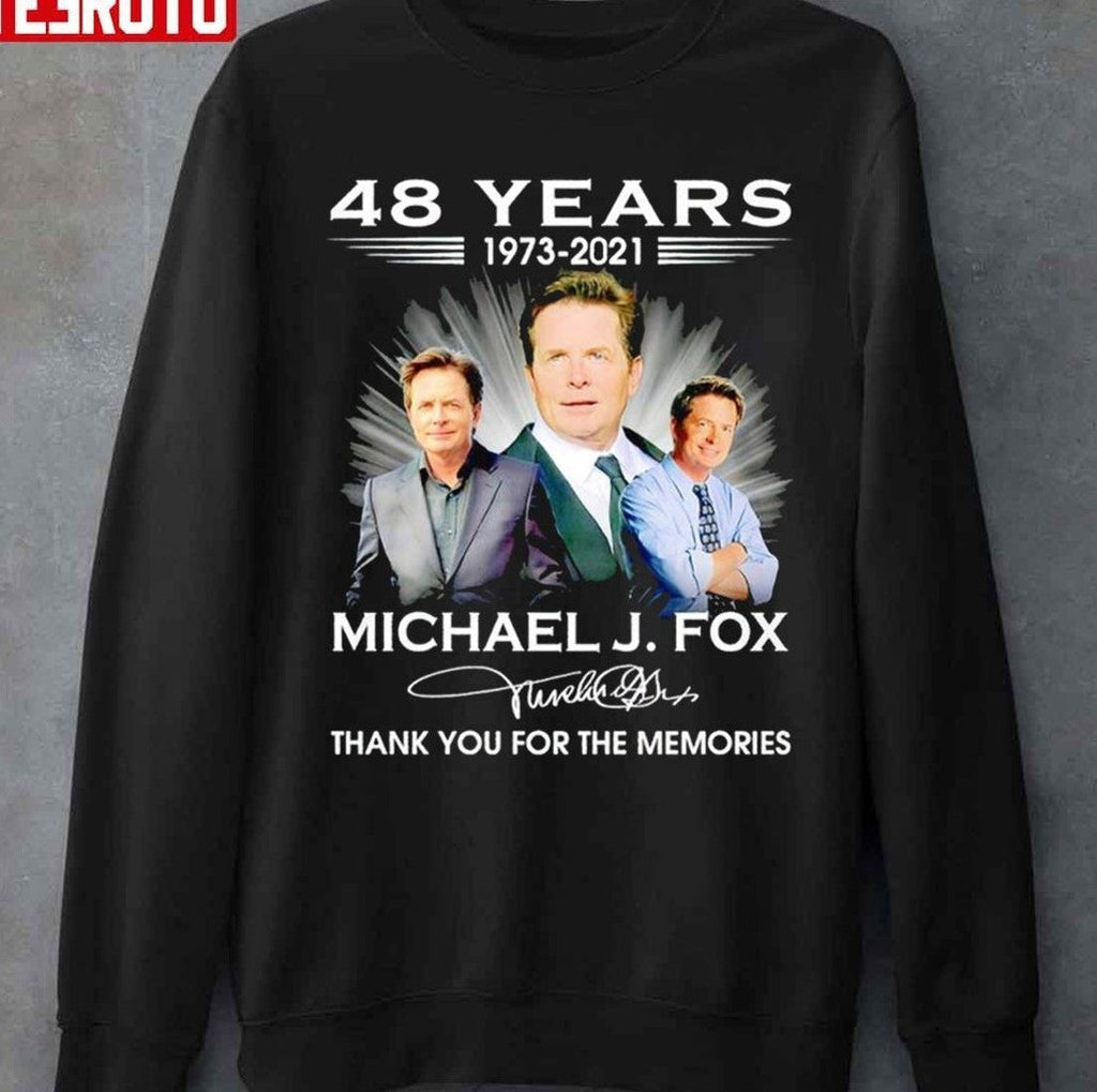 48 Years Of Michael J Fox Thank You Unisex T-shirt