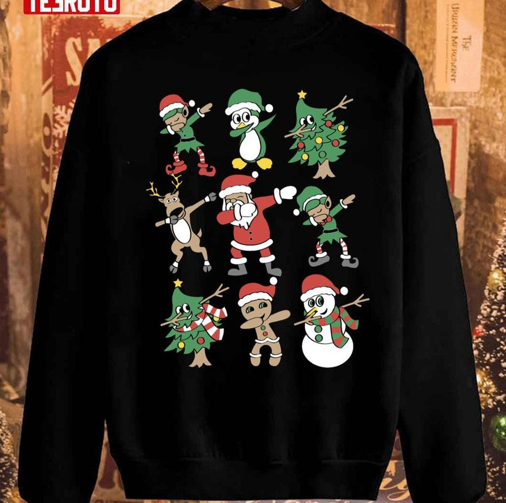 Naughty Funny Christmas 2023 Unisex Sweatshirt