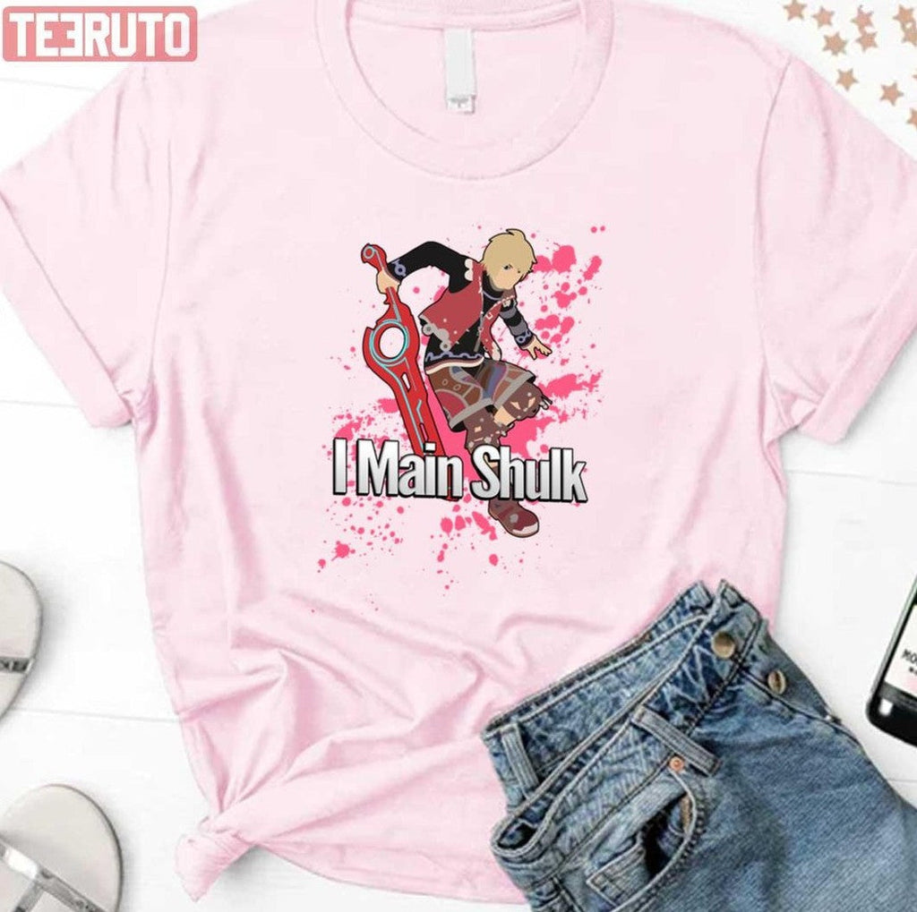 Shulk Super Smash Bros I Main Game Character Unisex Sweatshirt