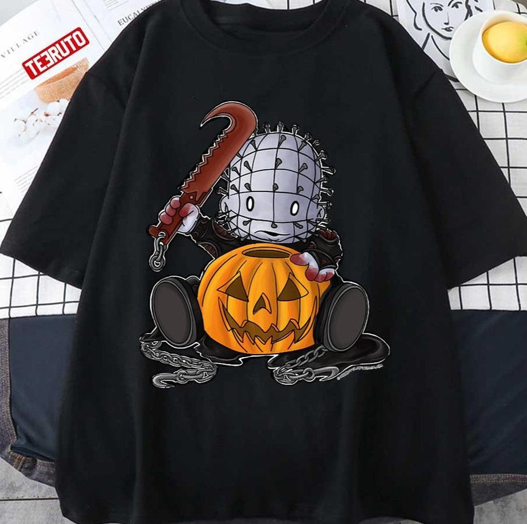Pinhead Halloween Chibi Unisex T-Shirt
