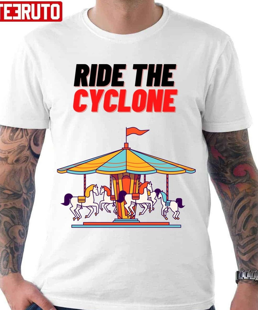 The Cyclone Animated Ride The Cyclone Unisex Hoodie