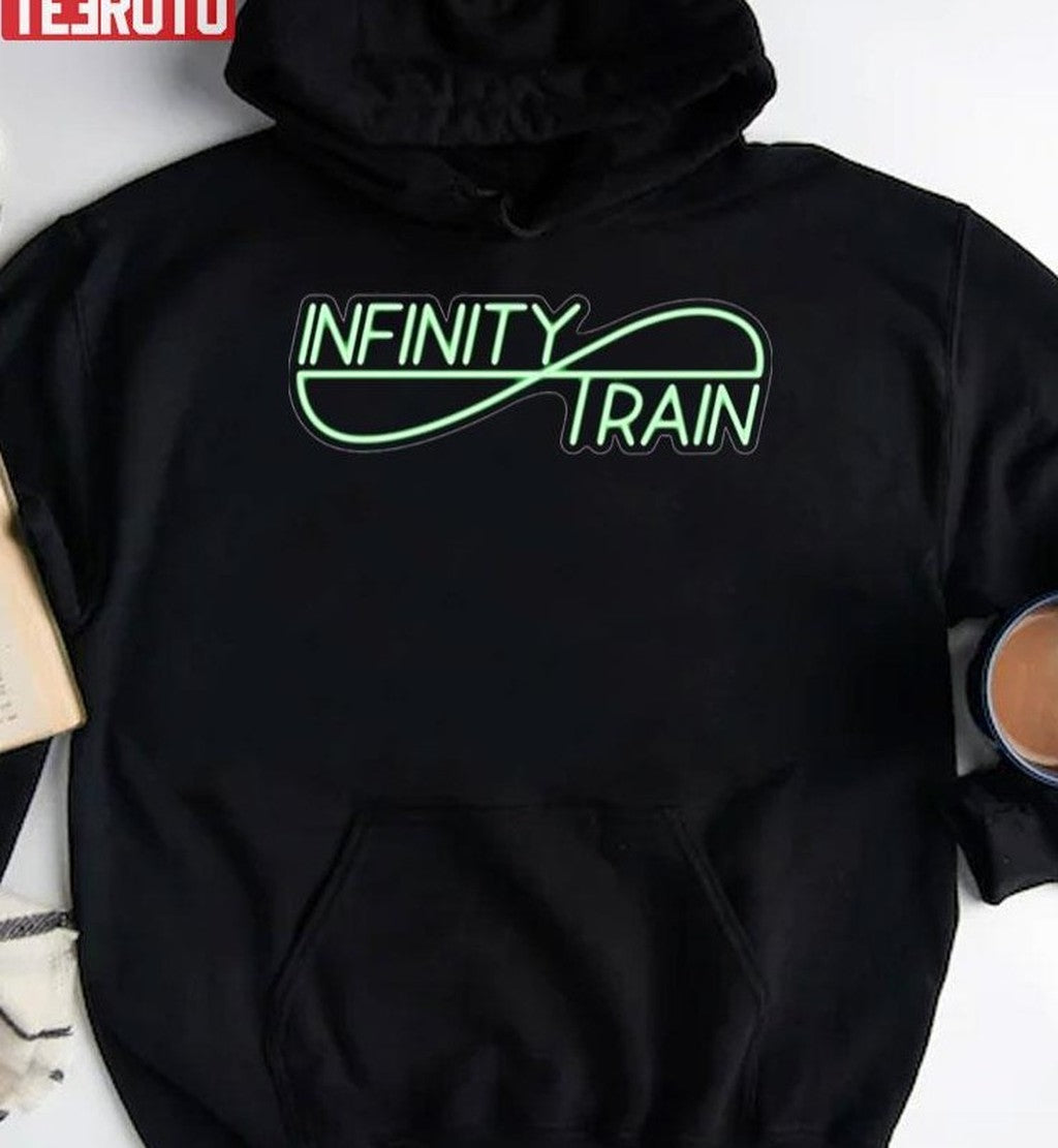 Neon Logo Infinity Train Unisex T-Shirt