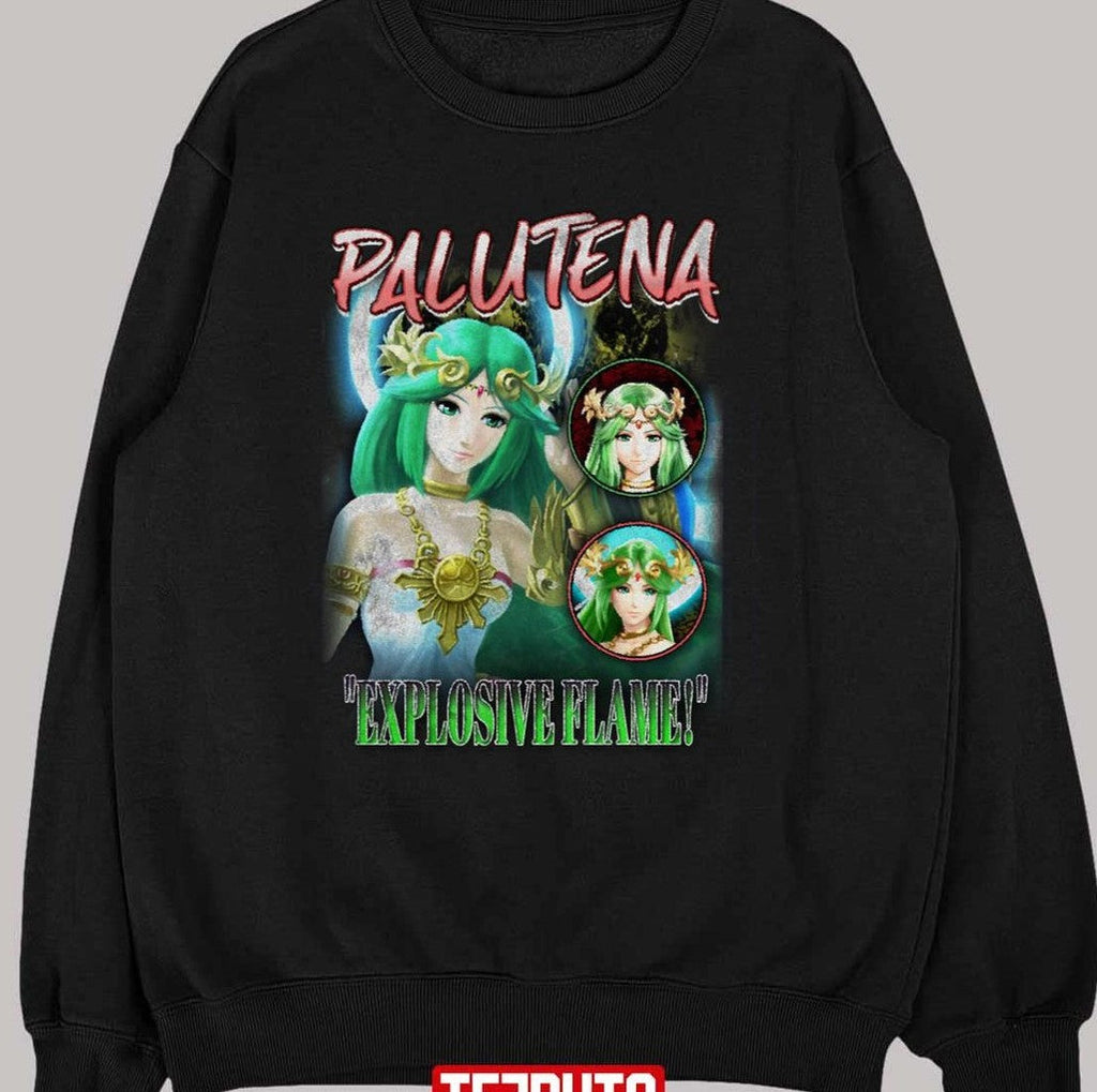 Palu Tena Explosive Flame Smash Bros Vintage Graphic Unisex T-shirt