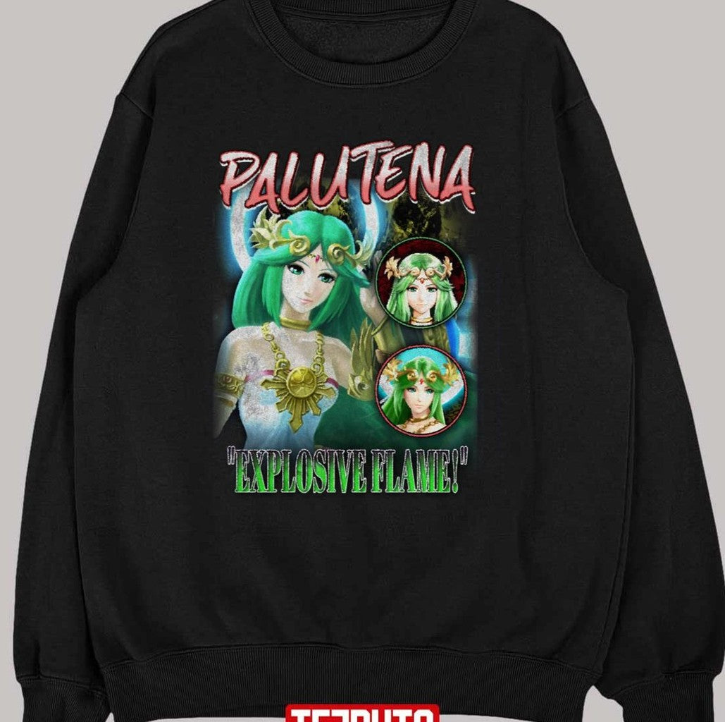 Palu Tena Explosive Flame Smash Bros Vintage Graphic Unisex T-shirt