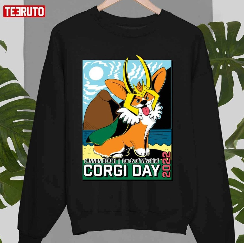 2022 Lords Of Mischief Corgi Day Unisex T-Shirt
