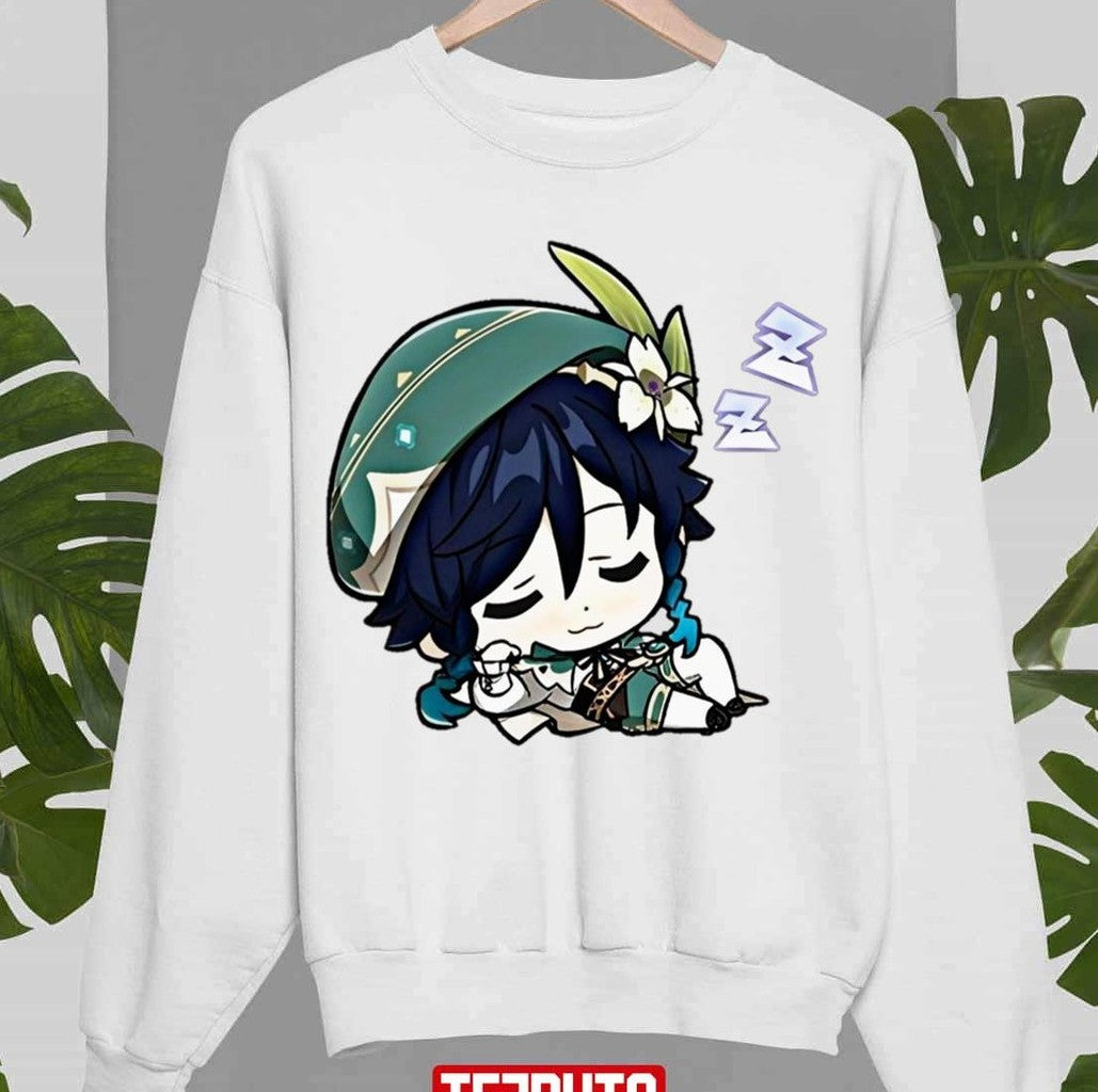 Sleeping Tighnari Genshin Impact Unisex Sweatshirt