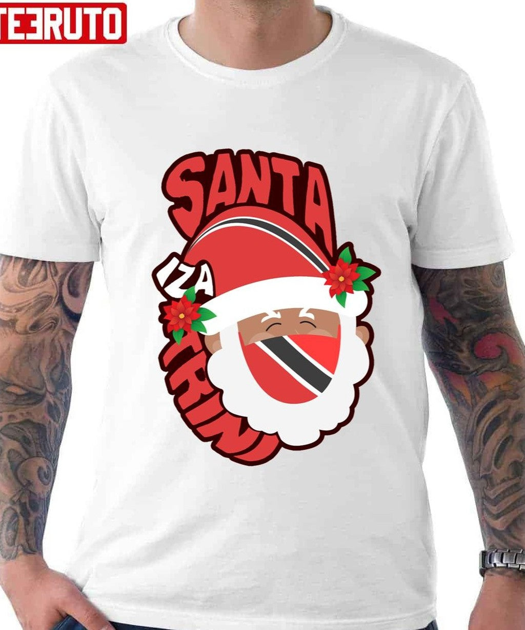 Santa Iza Trini Trinidad Christmas Unisex T-Shirt