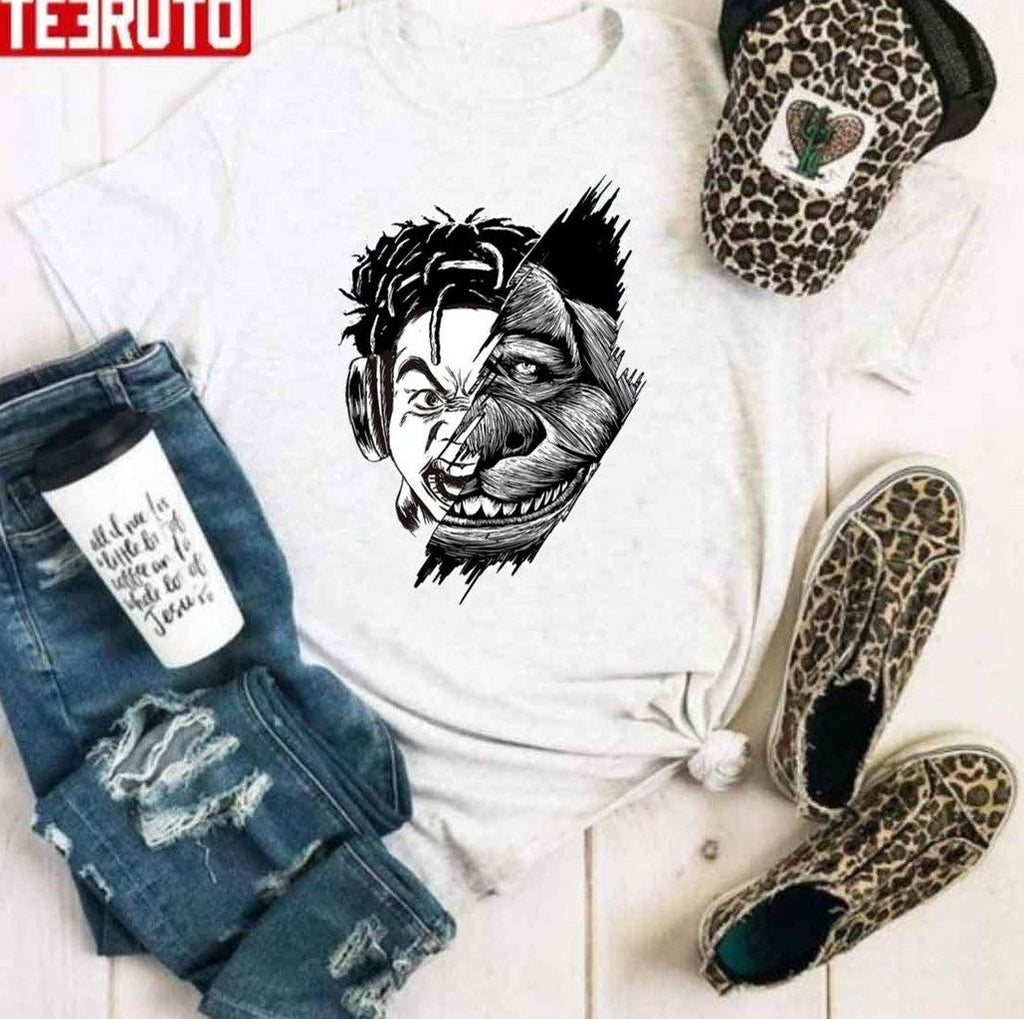 Scary Talking Ben And Ishowspeed Sketch Art Unisex Hoodie