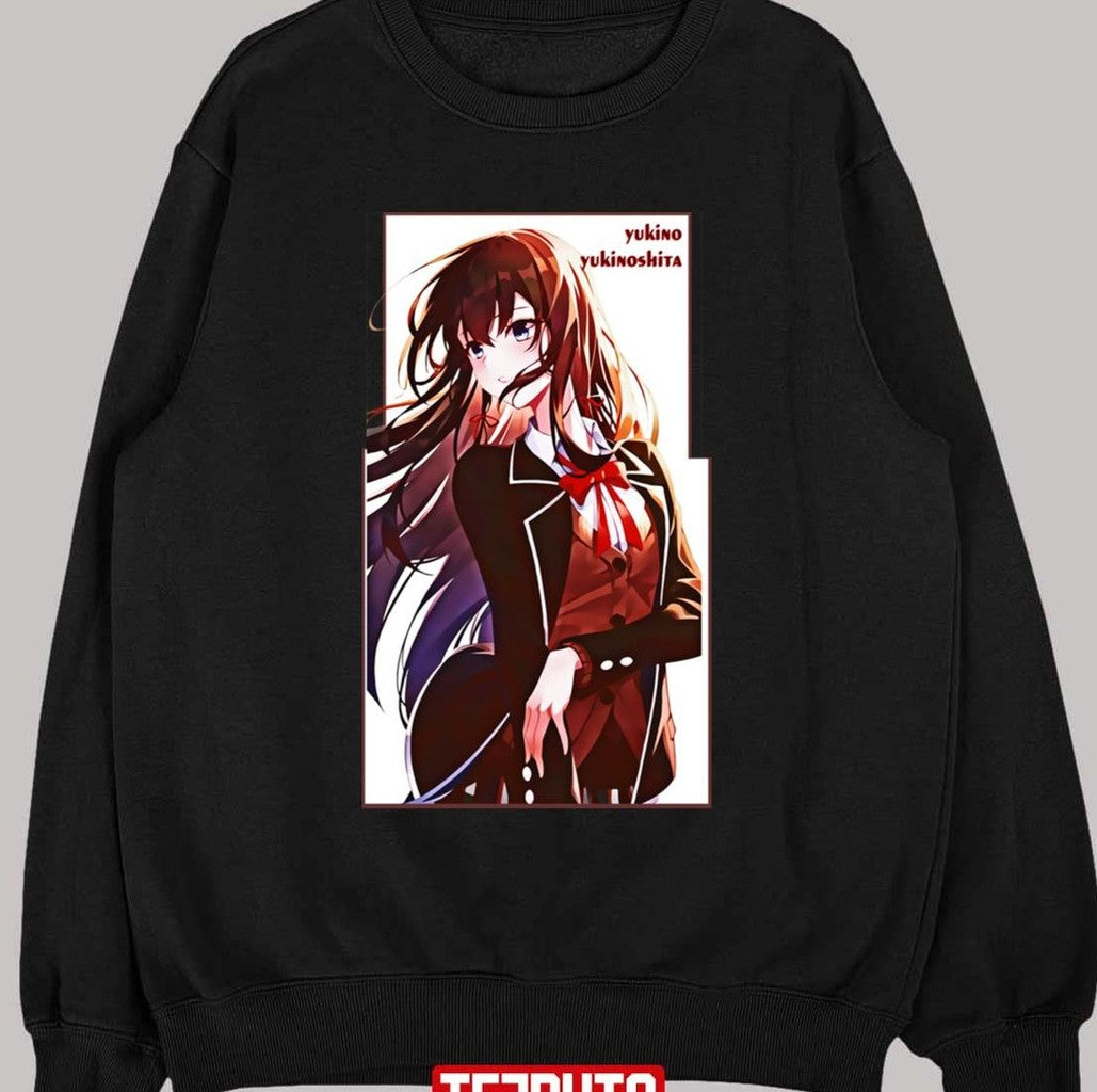 The Deuteragonist Of Yahari Ore No Seishun Love Come Wa Machigatteiru Yukino Yukinoshita Unisex T-Shirt