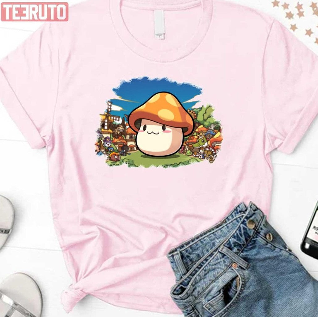 Orange Mushroom Maplestory Unisex Sweatshirt