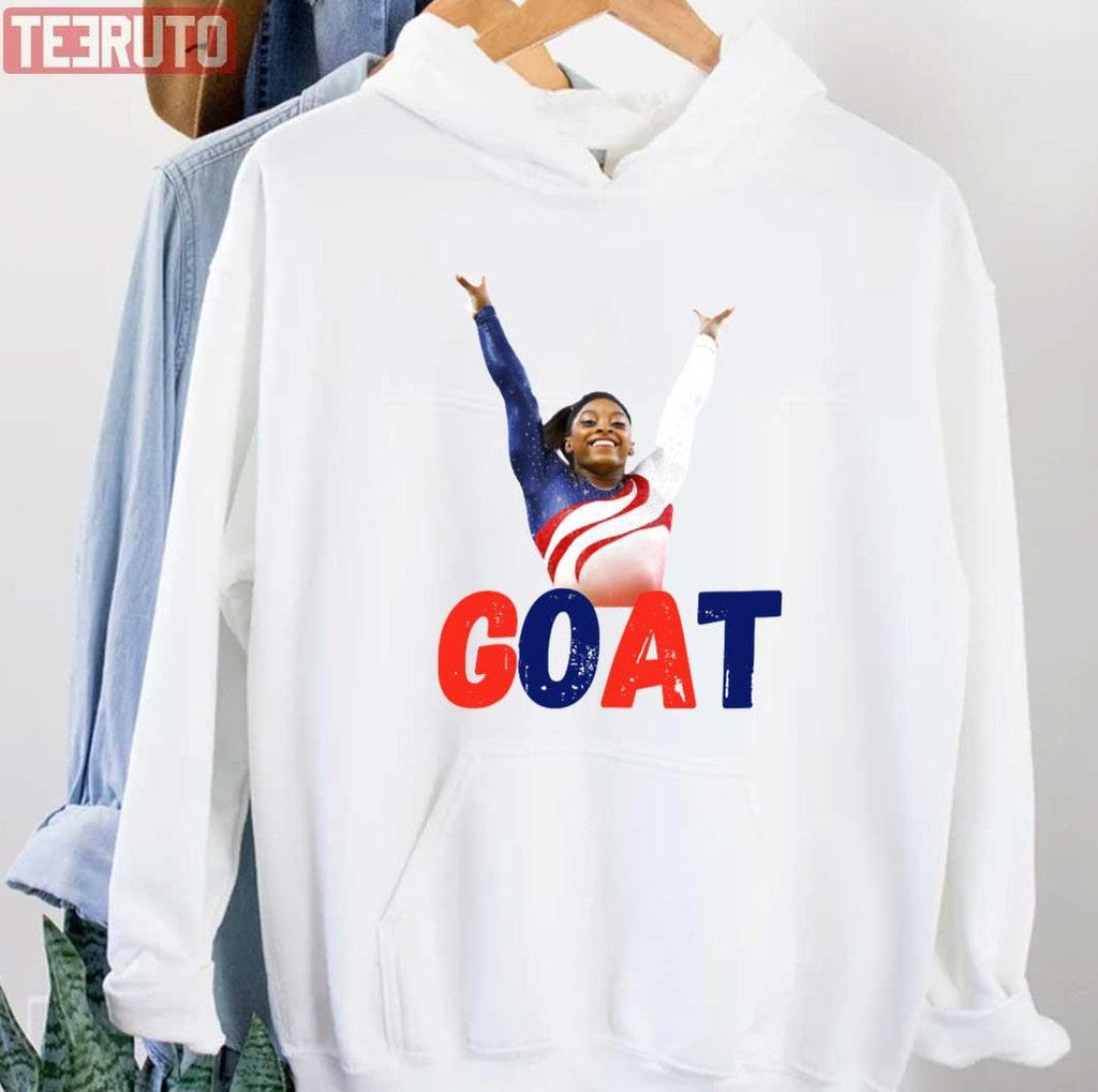 Simone Biles Goat Unisex Hoodie