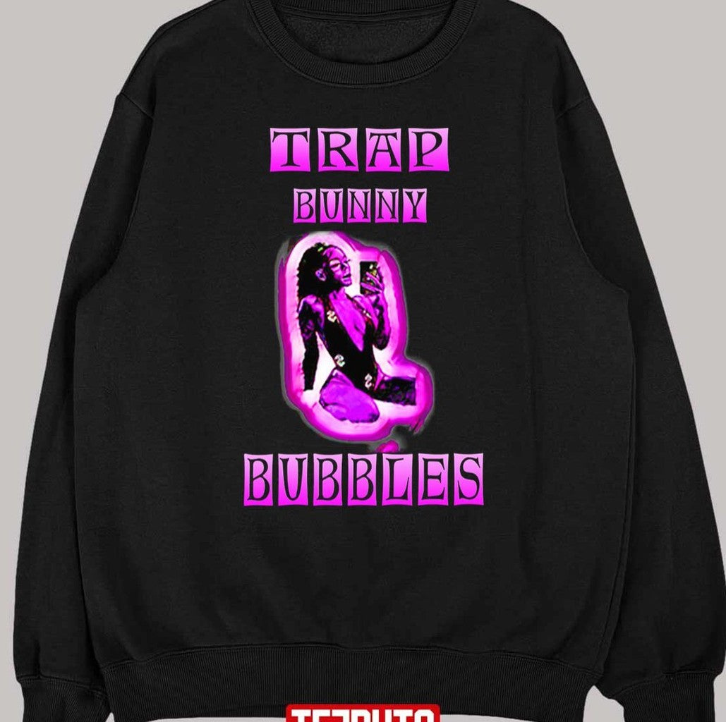 Ppcocaine Reporting Live Trap Bunny Unisex Sweatshirt