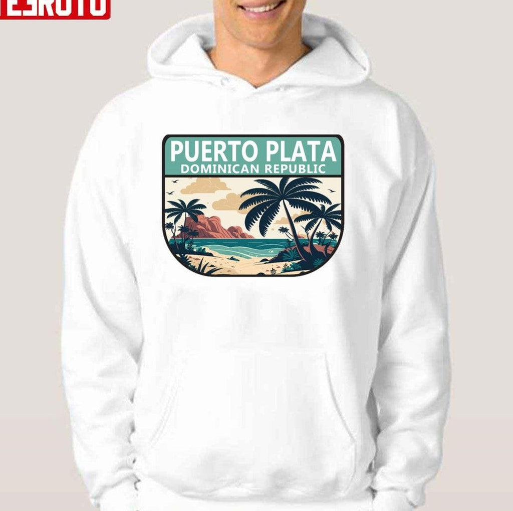 Puerto Plata Dominican Republic Retro Emblem Unisex T-Shirt