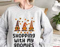 Quote Shopping With My Gnomies Holidays Unisex Sweatshirt