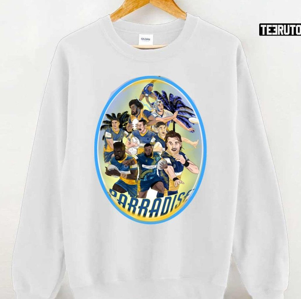 Parradise Cartoon Team Rugby Unisex T-Shirt
