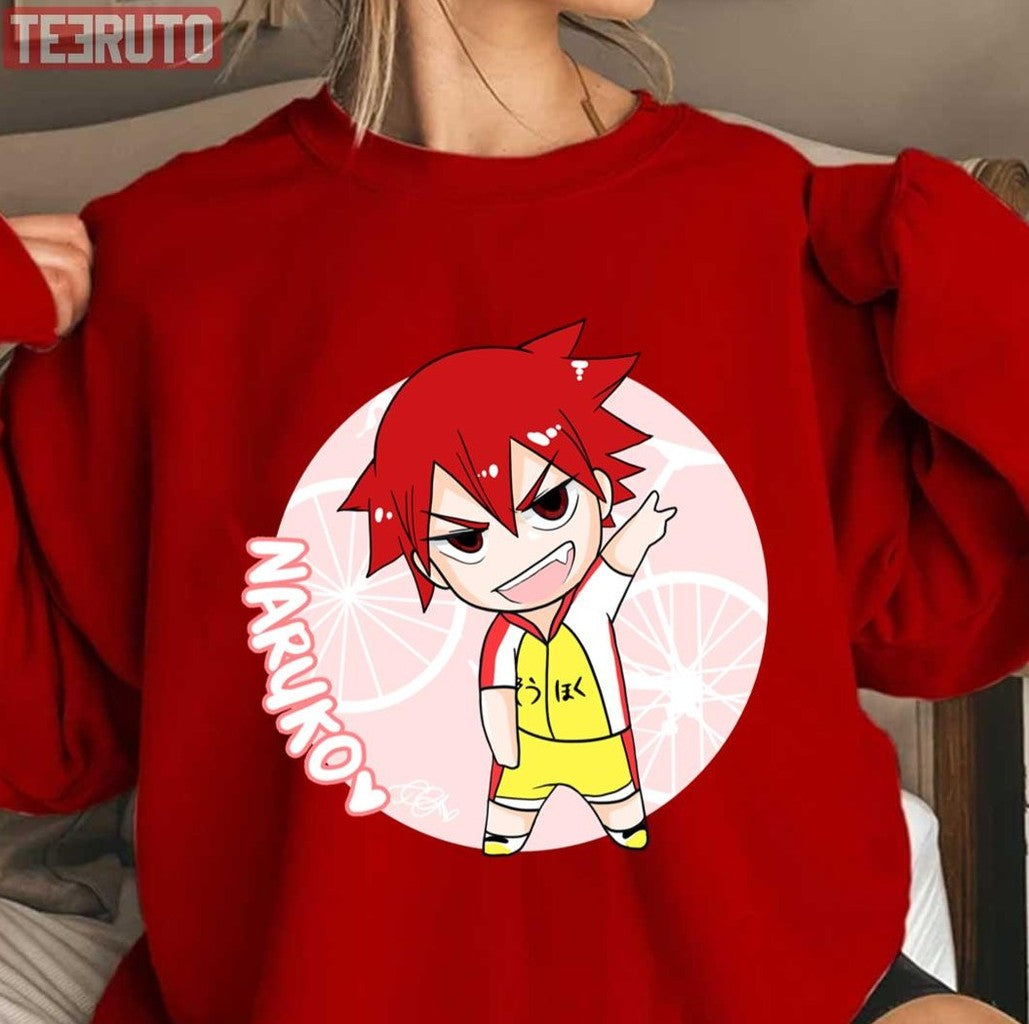 Pink Yowapeda Naruko Yowamushi Pedal Unisex Sweatshirt