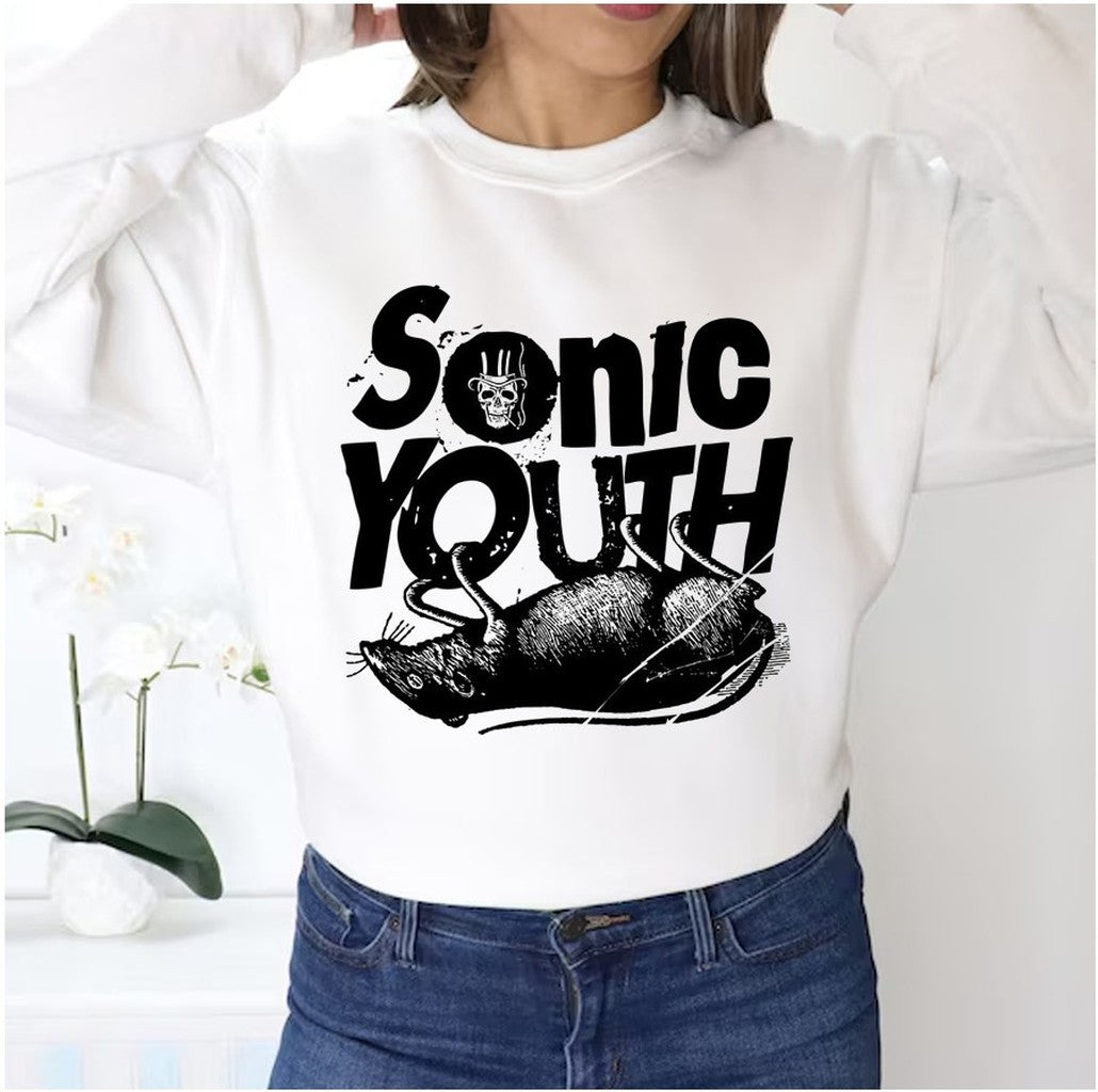 Black Art Sonic Youth Rat Unisex Sweatshirt