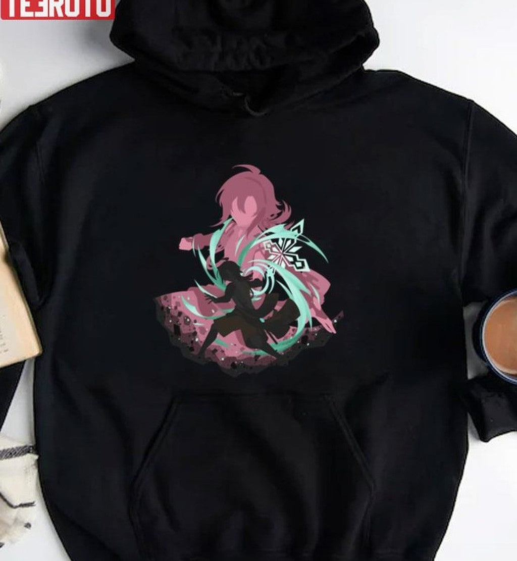 Shikanoin Heizou Genshin Impact Silhouette Fanmade Unisex T-Shirt